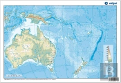 Mapa Oceanía Físico