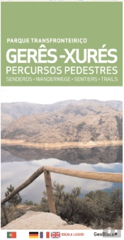 Mapa Parque Natural Transfronteiriço do Gerês-Xurês