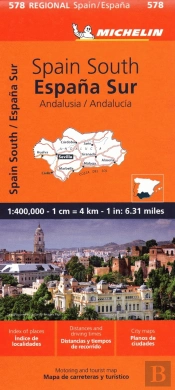 Mapa Regional España Andalucia