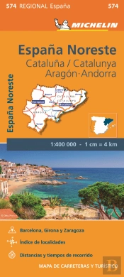 Mapa Regional España Noreste