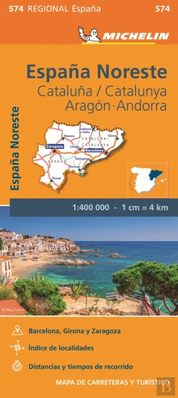 Bertrand.pt - Mapa Regional España Noreste