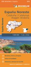Mapa Regional España Noreste