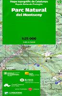 Mapa Topografic De Catalunya 1:25 000. Espais Naturals Protegits. 49- Parc Natur