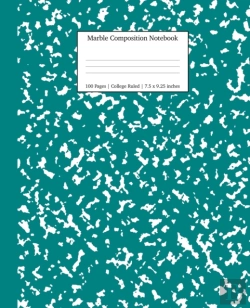 Bertrand.pt - Marble Composition Notebook College Ruled