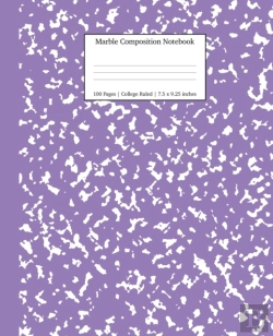 Bertrand.pt - Marble Composition Notebook College Ruled
