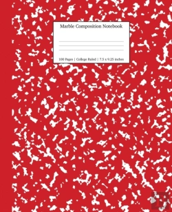 Bertrand.pt - Marble Composition Notebook College Ruled