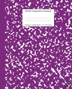 Bertrand.pt - Marble Composition Notebook College Ruled
