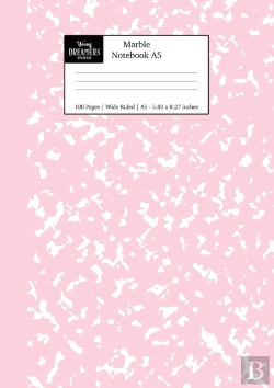 Bertrand.pt - Marble Notebook A5: Pastel Pink Marble W