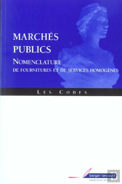 Bertrand.pt - Marches Publics : Nomenclature De Fournitures Et De Services Homogenes