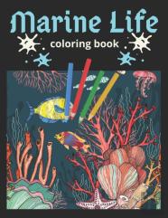 Marine Life Coloring Book