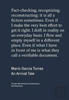 Mario Garci  A Torres Â€“ An Arrival Tale