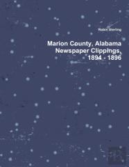 Marion County, Alabama Newspaper Clippings, 1894 - 1896