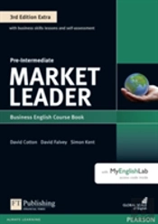 Market Leader Extra Pre-Intermediate Coursebook And Myenglishlab Pin Pack