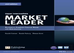 Market Leader Upper Intermediate Coursebook And Mylab Access Code Pack