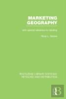 Marketing Geography (Rle Retailing And Distribution)