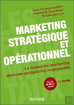 Bertrand.pt - Marketing Stratégique Et Opérationnel : La Démarche Marketing Dans Une Perspective Responsable (11e Édition)