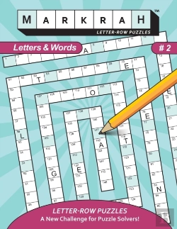 Bertrand.pt - Markrah Letter-Row Puzzles Letters And Words, Book 2