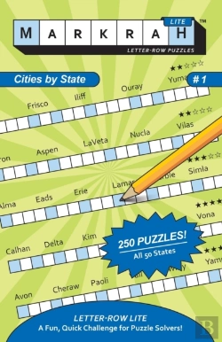 Bertrand.pt - Markrah Letter-Row Puzzles Lite Cities By State #1