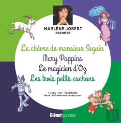 Bertrand.pt - Marlène Jobert Raconte : La Chèvre De Monsieur Seguin ; Mary Poppins ; Le Magicien D'Oz ; Les Trois Petits Cochons