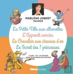 Bertrand.pt - Marlène Jobert Raconte : La Petite Fille Aux Allumettes, L'Apprenti Sorcier, Le Chevalier Aux Cheveux D'Or, Le Secret Des 7 Princesses ; Coffret