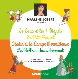 Bertrand.pt - Marlène Jobert Raconte : Le Loup Et Les 7 Biquets, Le Petit Poucet, Aladin, La Belle Au Bois Dormant