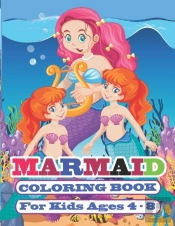 Marmaid Coloring Book For Kids
