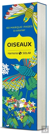 Marque-Pages A Colorier - Oiseaux