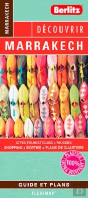 Marrakech Flexi Map Plan De Ville Touristique Plastifie Infos Pratiques