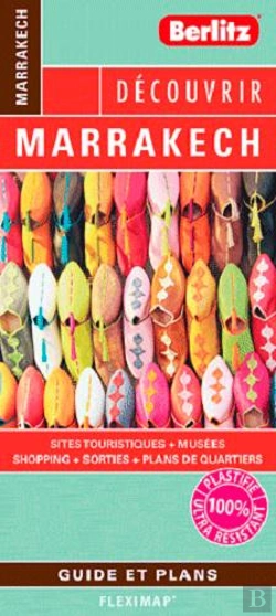 Bertrand.pt - Marrakech Flexi Map Plan De Ville Touristique Plastifie Infos Pratiques