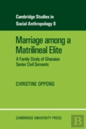 Marriage Among A Matrilineal Elite
