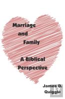 Marriage And Family