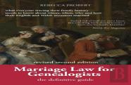Marriage Law For Genealogists