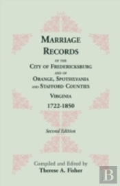 Marriage Records Of The City Of Frederic