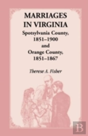 Marriages In Virginia, Spotsylvania Coun
