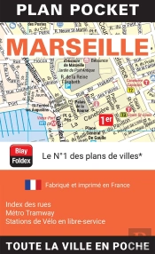 Marseille : Plan Pocket (Édition 2025)