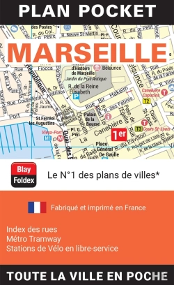 Bertrand.pt - Marseille : Plan Pocket (Édition 2025)