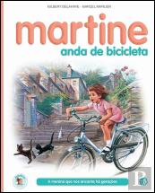 Martine Anda de Bicicleta