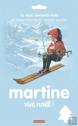 Bertrand.pt - Martine Maxi Pochette Noel - 80 Autocollants Et Un Poster