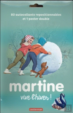 Bertrand.pt - Martine Maxi Pochette Vive L'Hiver 80 Autocollants Et 2 Posters