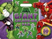 Marvel Avengers Hulk: Giant Colour-Me Pad