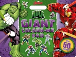 Bertrand.pt - Marvel Avengers Hulk: Giant Colour-Me Pad