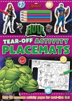 Bertrand.pt - Marvel Avengers Hulk: Tear-Off Activity Placemats