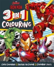 Marvel Avengers Iron Man: 3 In 1 Colouring