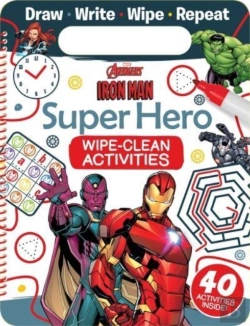 Bertrand.pt - Marvel Avengers Iron Man: Super Hero Wipe-Clean Activities