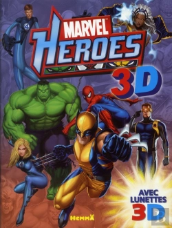 Bertrand.pt - Marvel Heroes 3d - Avec Lunettes 3d
