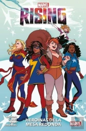 Marvel Rising Heroinas De Mesa Redonda