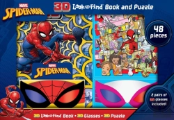 Bertrand.pt - Marvel Spider-Man: 3d Look And Find Book And Puzzle
