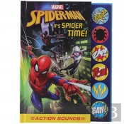 Marvel Spider-Man: It'S Spider Time! Action Sounds Sound Book