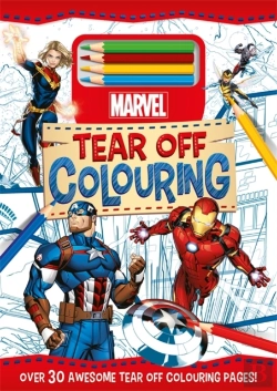 Bertrand.pt - Marvel: Tear Off Colouring