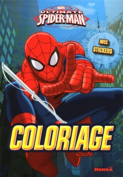 Bertrand.pt - Marvel Ultimate Spider-Man Coloriage Avec Stickers (Visuel Y) - Tome 3a